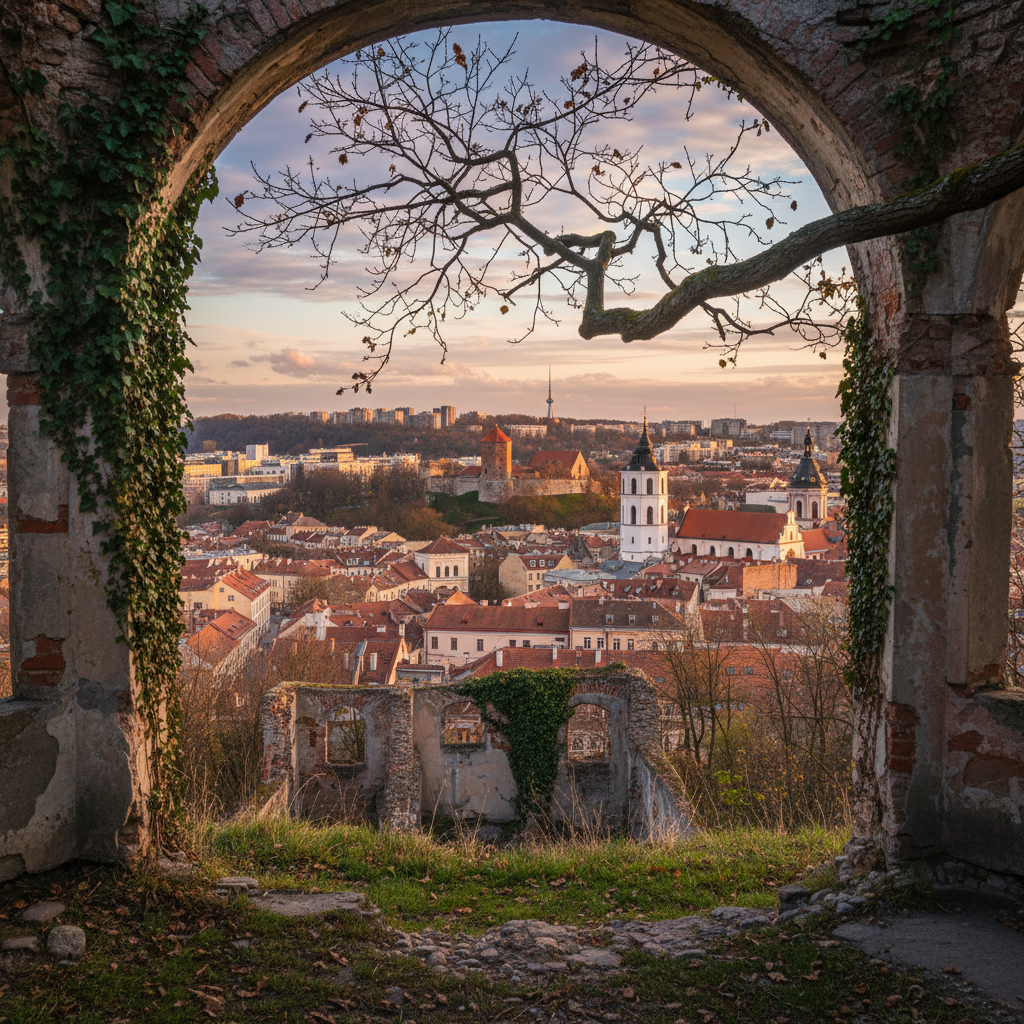 Altanos kalnas Vilniuje: viena gražiausių miesto panoramų