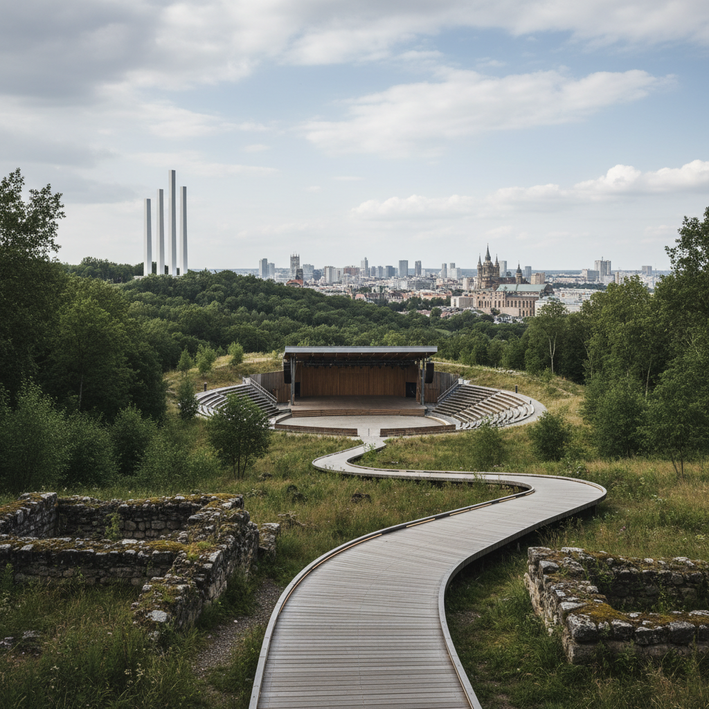 Atgimstantis Kalnų parkas Vilniuje: išskirtinės naujovės