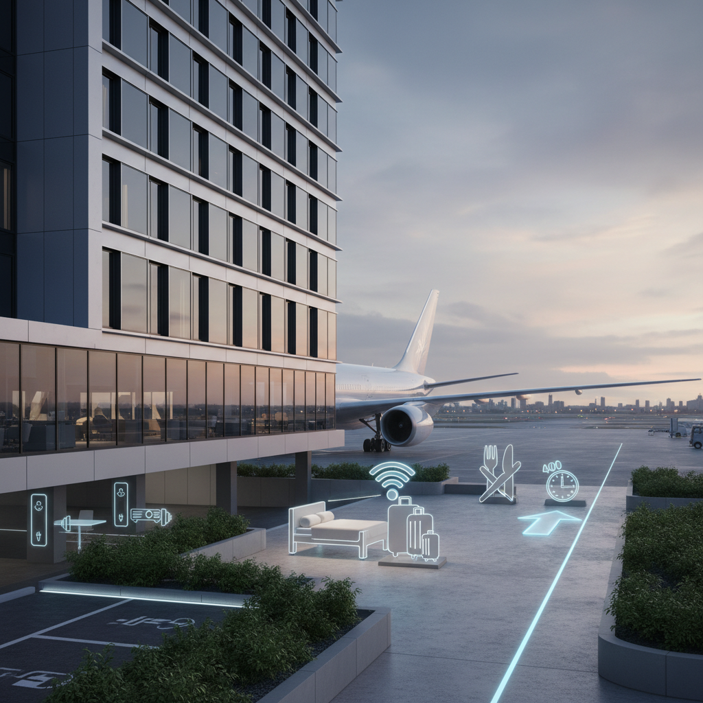 Duris atvėrė naujas Vilniaus oro uosto viešbutis