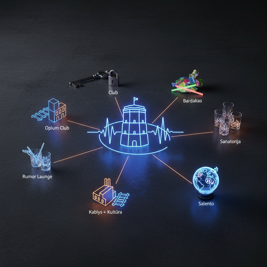 Geriausi naktiniai klubai Vilniuje: kur šėlti savaitgalį?