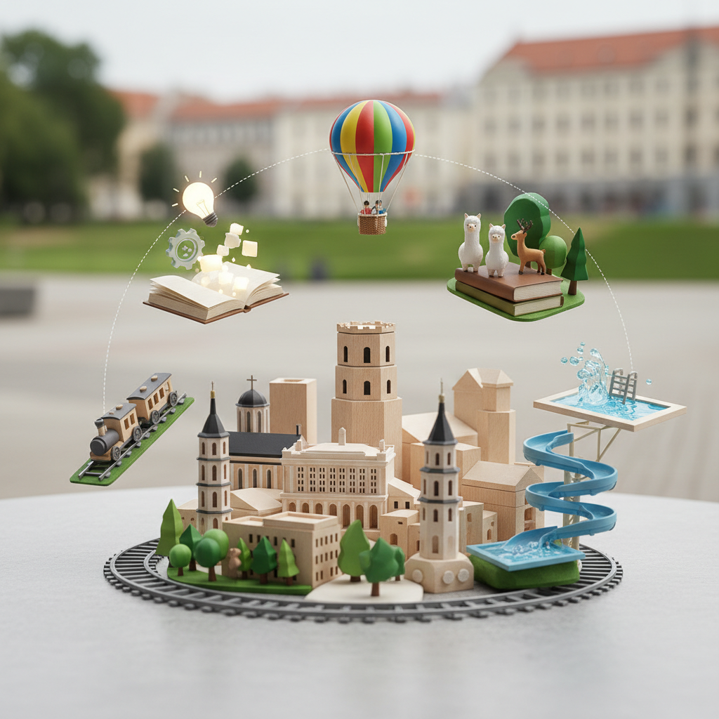 Savaitgalis Vilniuje su šeima: idėjos turiningam poilsiui