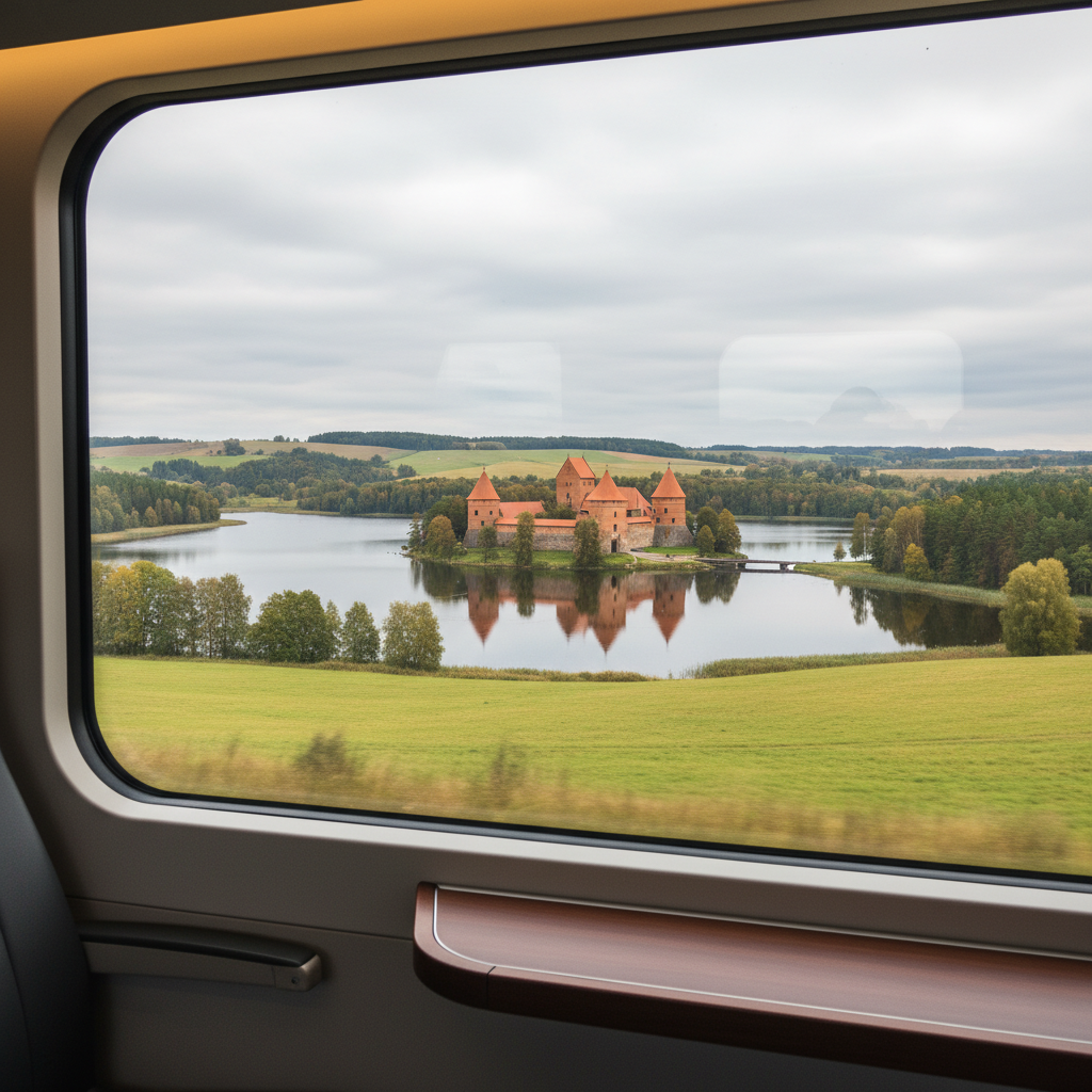 Kelionė traukiniu Vilnius–Trakai: patarimai savaitgaliui