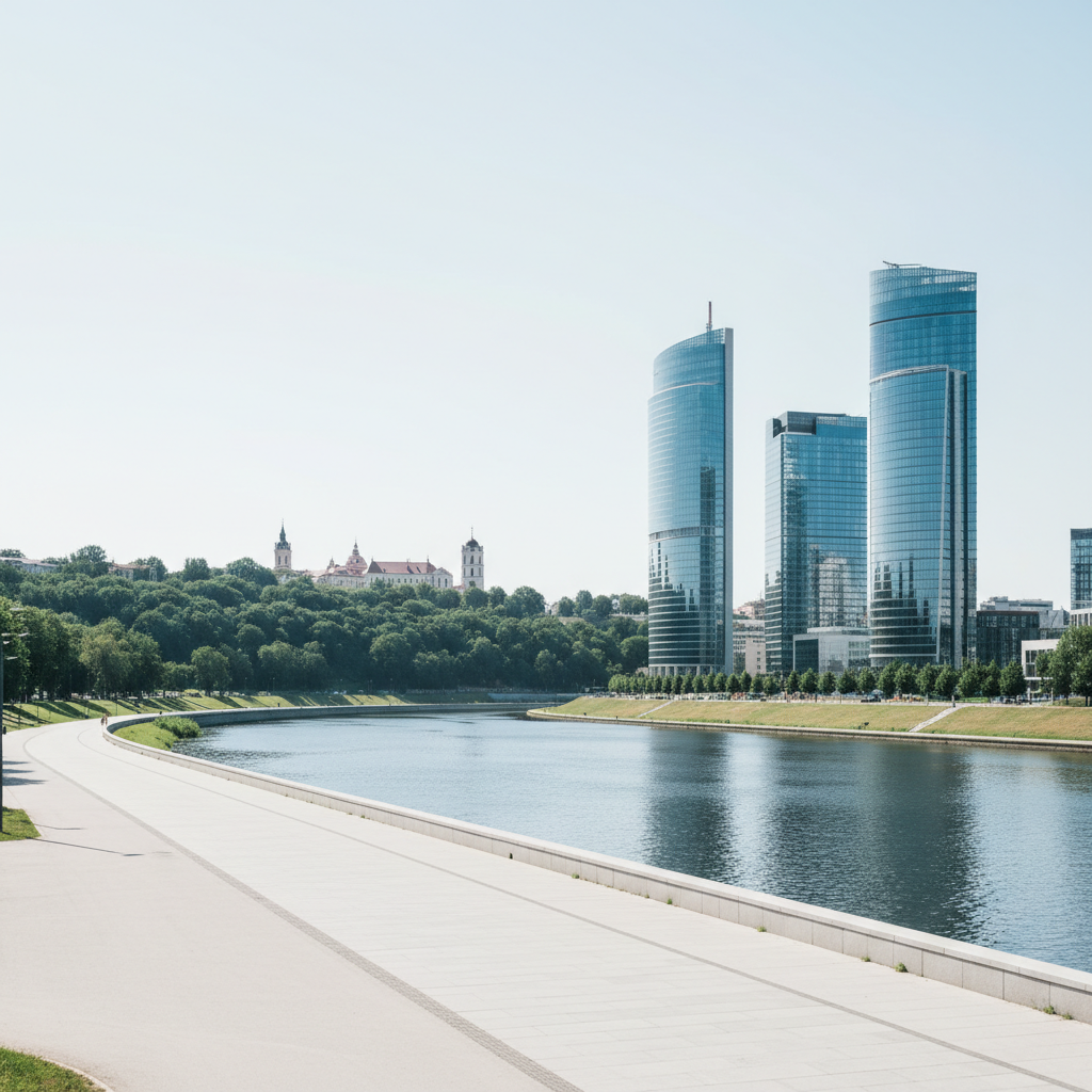 Neries krantinės Vilniuje: geriausi maršrutai pasivaikščioti