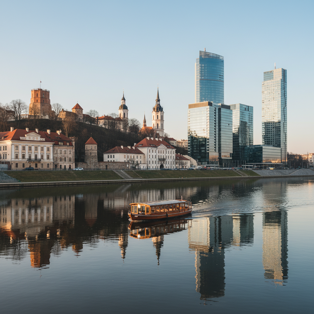 Plaukimas laivu Vilniuje: idėjos nepamirštamoms akimirkoms